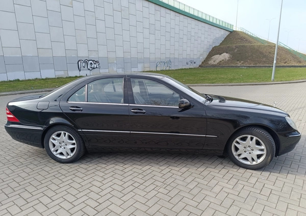 Mercedes-Benz Klasa S cena 34900 przebieg: 162000, rok produkcji 2000 z Białystok małe 781